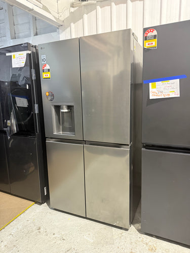 Factory second LG 637L French Door Fridge with Plumbed Ice &Water Dispenser – Stainless Steel (GF-L700PL)